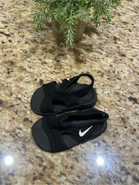 Nike Black Slingback Sandals 3C